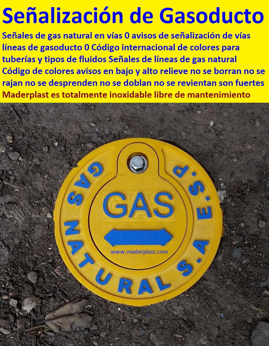 Plaquetas de señalización de gas natural 0, aviso de línea de gas natural colores para tuberías y tipos de fluidos 0, Señales de gasoductos en vías colores para tuberías que conducen fluidos Señal de gasoductos Plaquetas de señalización de gas natural 0, aviso de línea de gas natural colores para tuberías y tipos de fluidos 0, Señales de gasoductos en vías colores para tuberías que conducen fluidos Señal de gasoductos 0 Plaquetas de señalización de gas natural 0, aviso de línea de gas natural colores para tuberías y tipos de fluidos 0, Señales de gasoductos en vías colores para tuberías que conducen fluidos Señal de gasoductos 000 Plaquetas de señalización de gas natural 0, aviso de línea de gas natural colores para tuberías y tipos de fluidos 0, Señales de gasoductos en vías colores para tuberías que conducen fluidos Señal de gasoductos